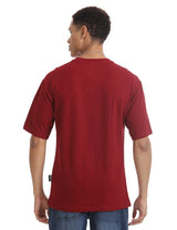 Maroon Oversized Tshirt Unisex