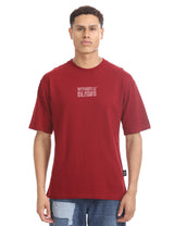 Maroon Oversized Tshirt Unisex