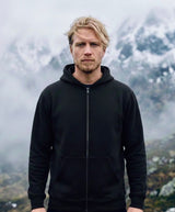 Black Oversized Zipper Hoodie | 350 GSM