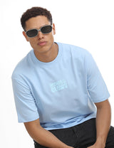 Sky Blue Oversize Tshirt Unisex