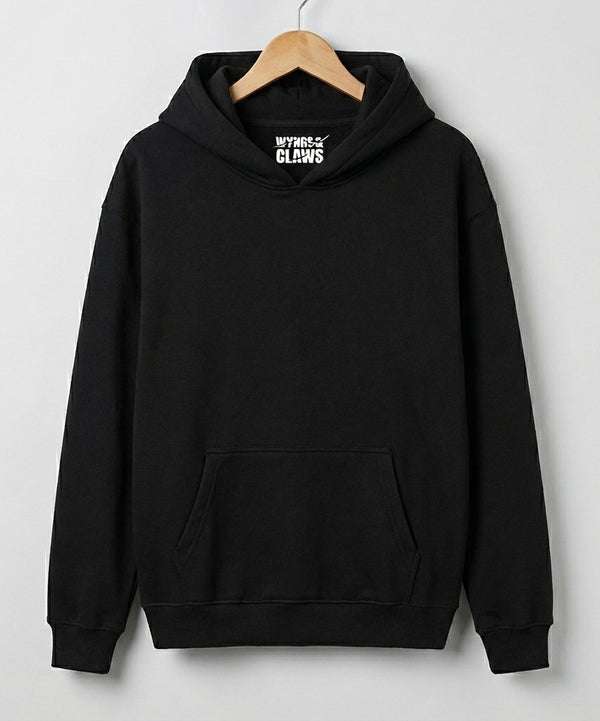 Black Oversized Hoodie | 350 GSM