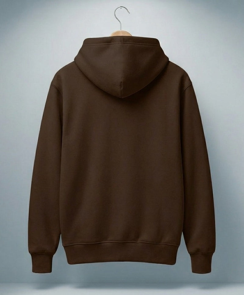 Cacao Brown Oversized Hoodie | 350 GSM