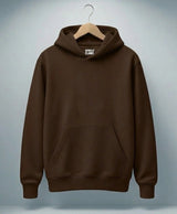 Cacao Brown Oversized Hoodie | 350 GSM