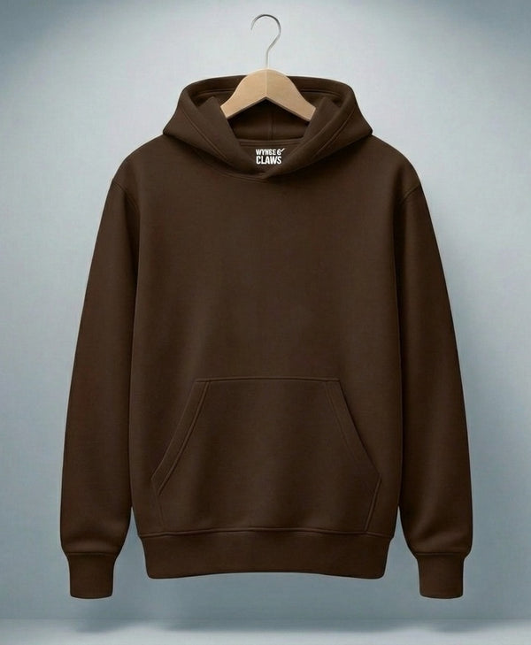 Cacao Brown Oversized Hoodie | 350 GSM