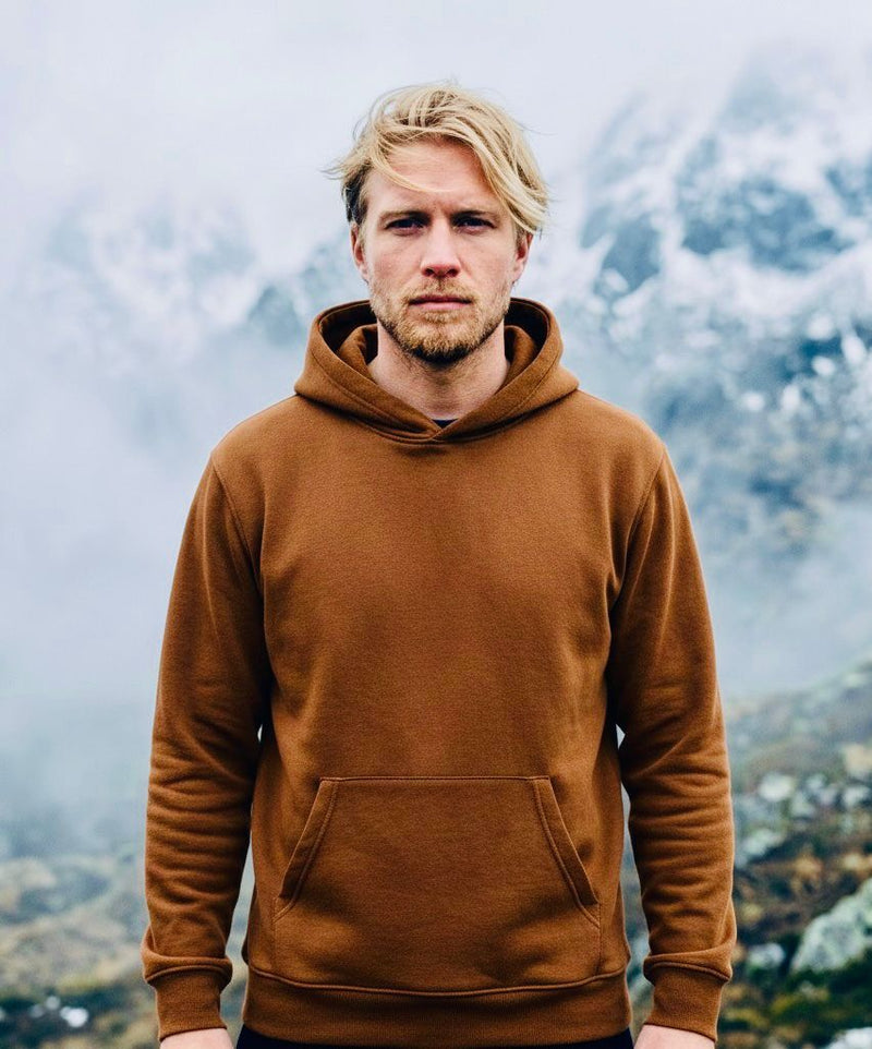 Cacao Brown Oversized Hoodie | 350 GSM