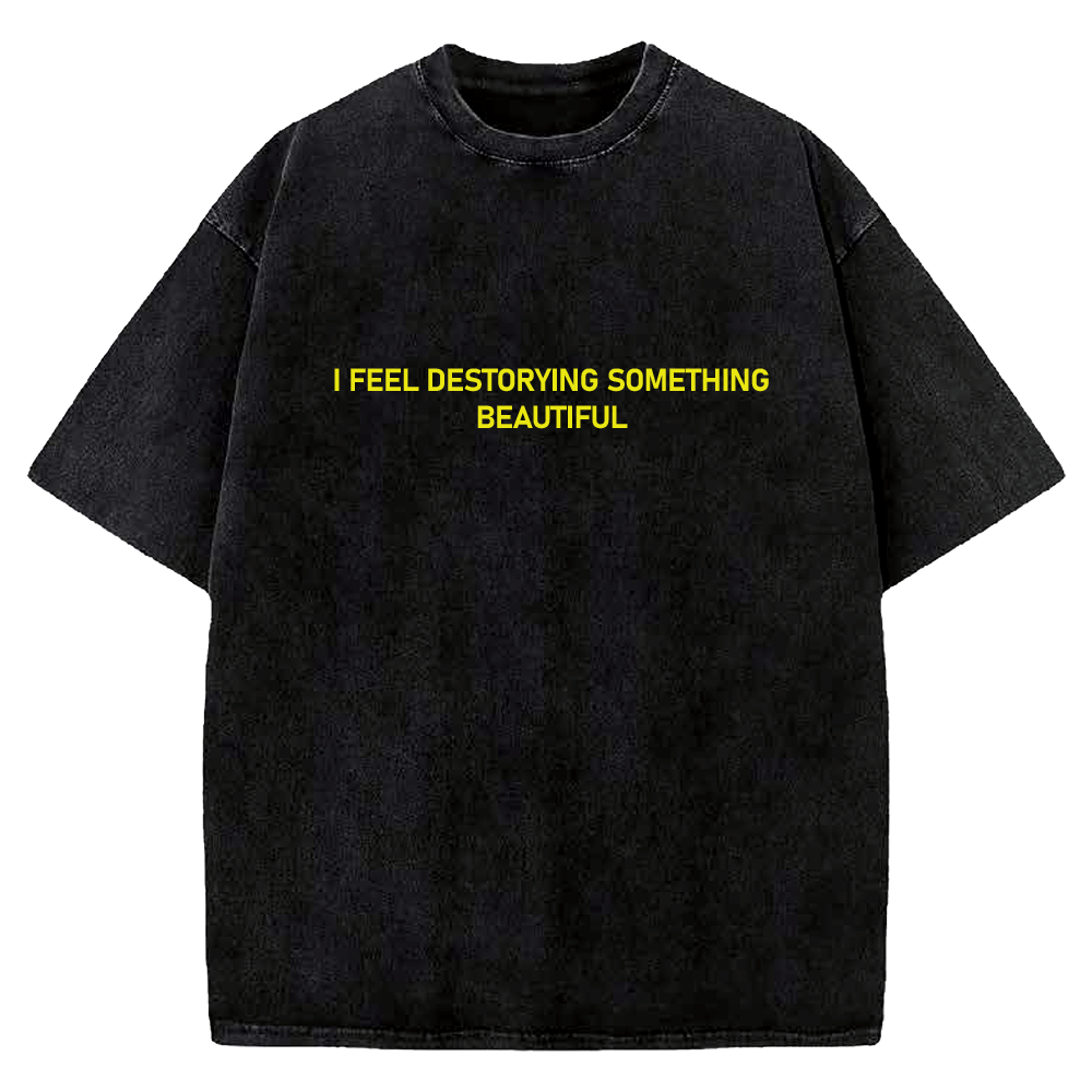 Beautiful Destruction Oversized T-Shirt