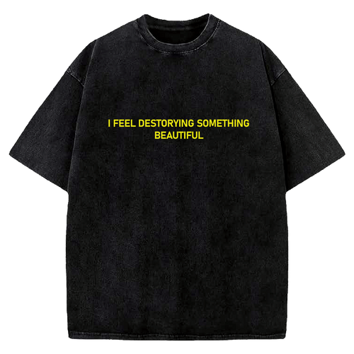 Beautiful Destruction Oversized T-Shirt