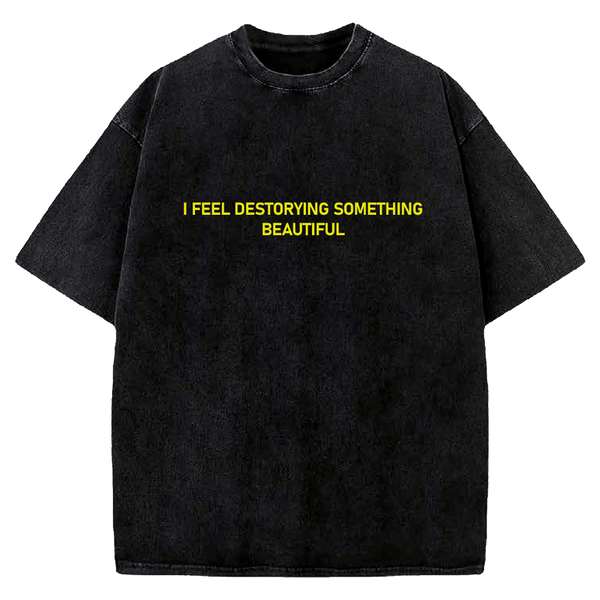 Beautiful Destruction Oversized T-Shirt