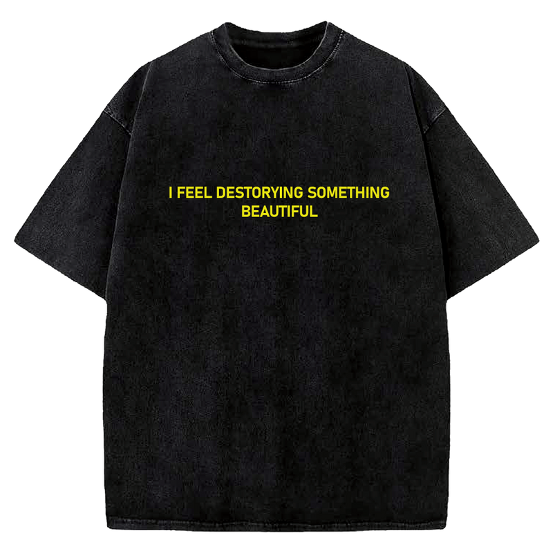 Beautiful Destruction Oversized T-Shirt