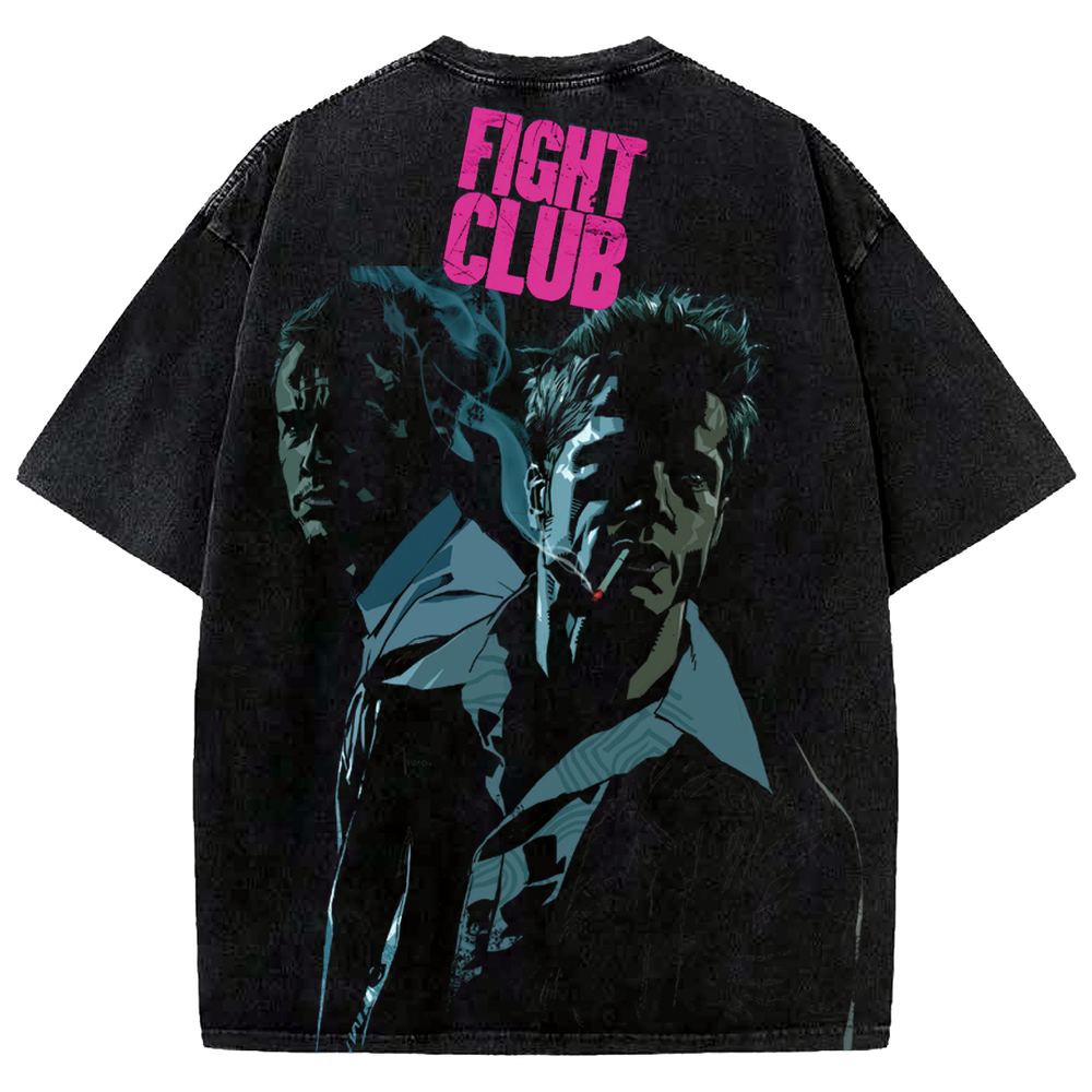 T-shirt Fight Club - Couleur Noir - Taille L - Neuf Avec (petits) Défauts