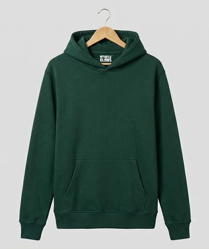Forest Green Oversized Hoodie | 350 GSM