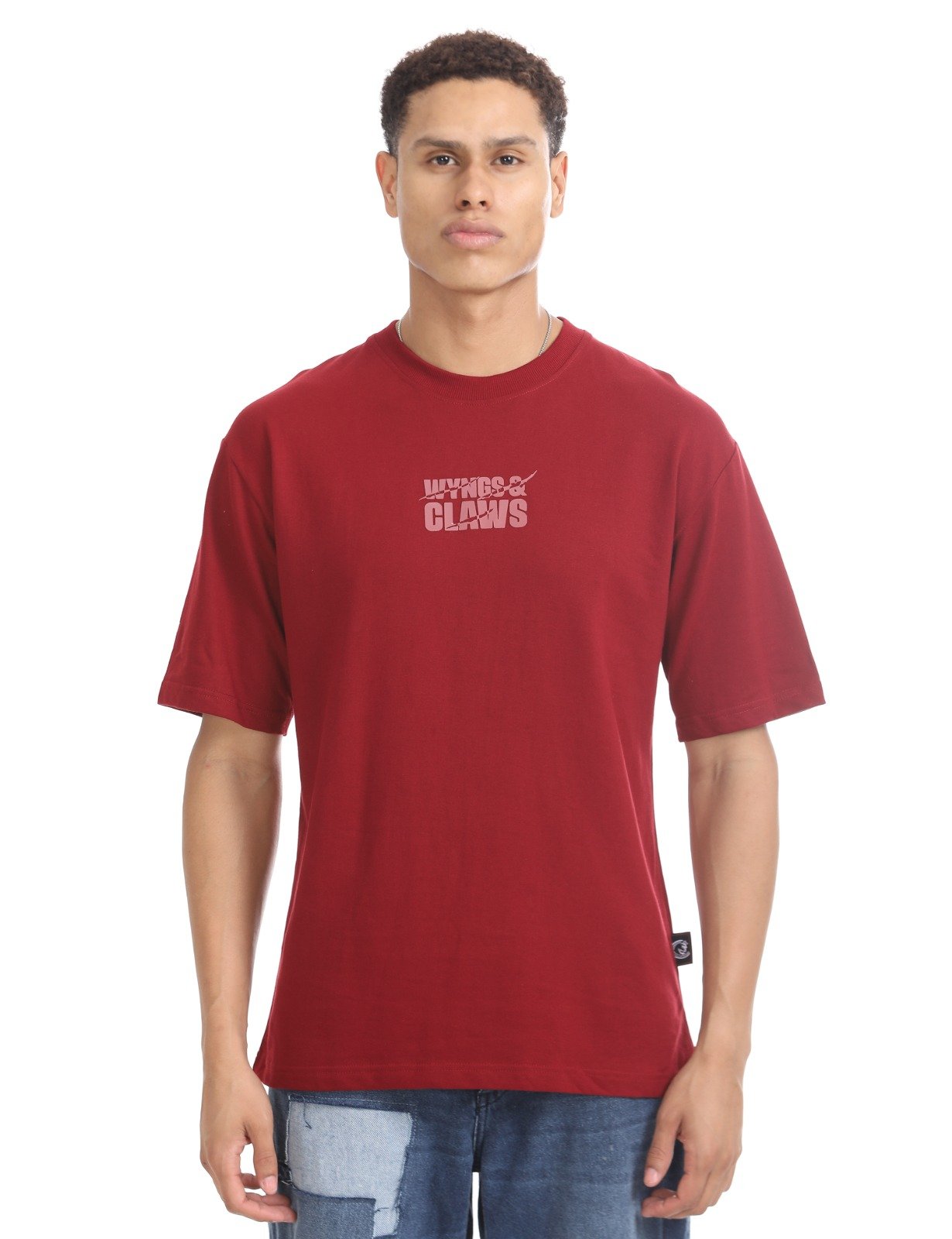 Maroon Oversized Tshirt Unisex