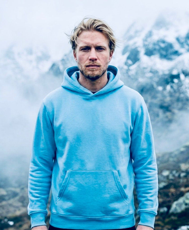 Powder Blue Oversized Hoodie | 350 GSM