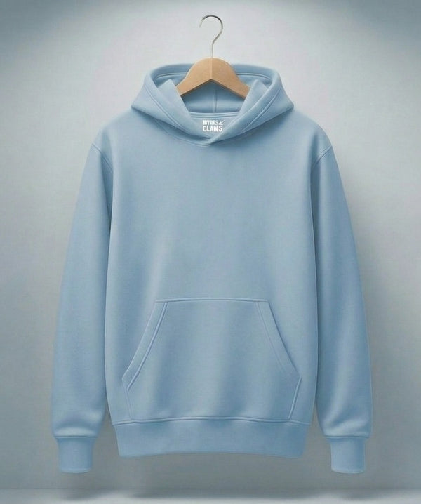 Powder Blue Oversized Hoodie | 350 GSM