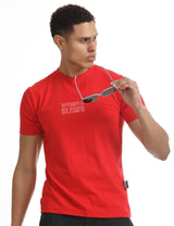 Red Basics Cotton T-shirt Unisex 240 gsm
