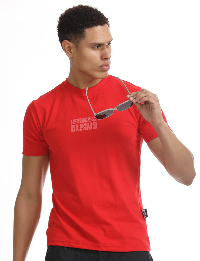 Red Basics Cotton T-shirt Unisex 240 gsm