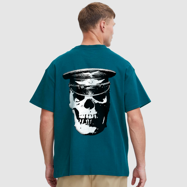 Skull Oversized T-shirt [Unisex]